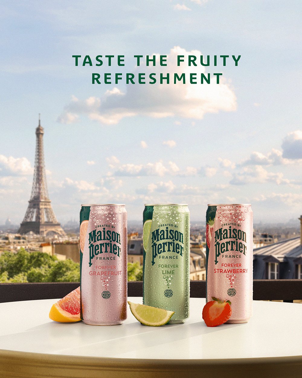 Maison Perrier Forever — Taste the Fruity Refreshment